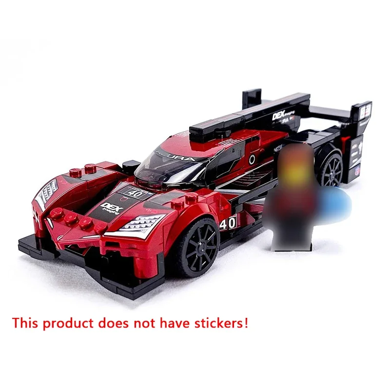 Speed Champion City Car Model MOC Building Bricks Top Tier Sports Car Modular Technolog Gifts Children Toy Suit Holiday Assemble