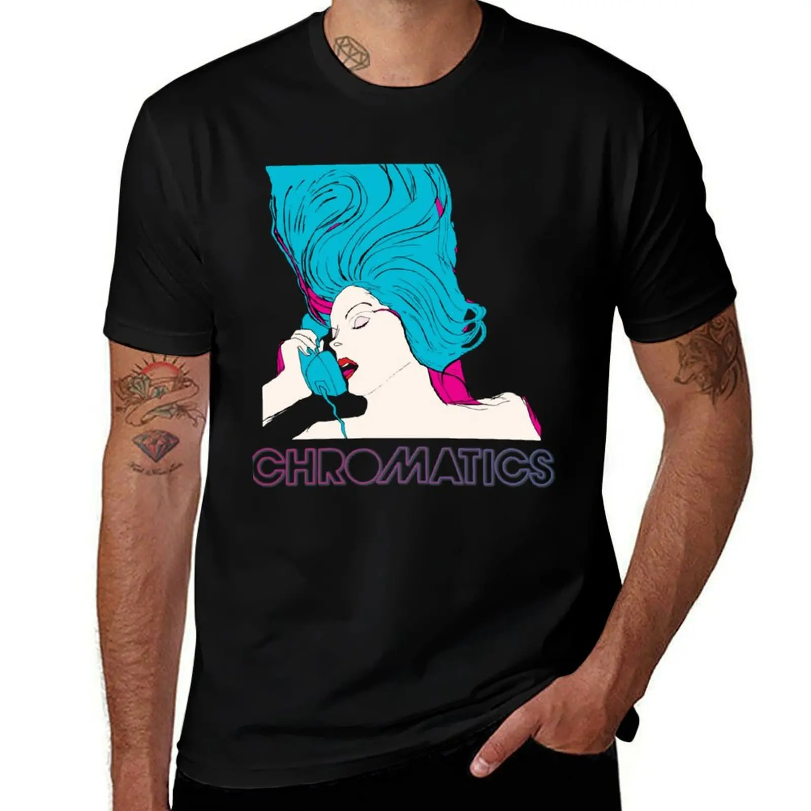 

Chromatics Band Classic T-Shirt cotton t shirt man anime t shirts oversize