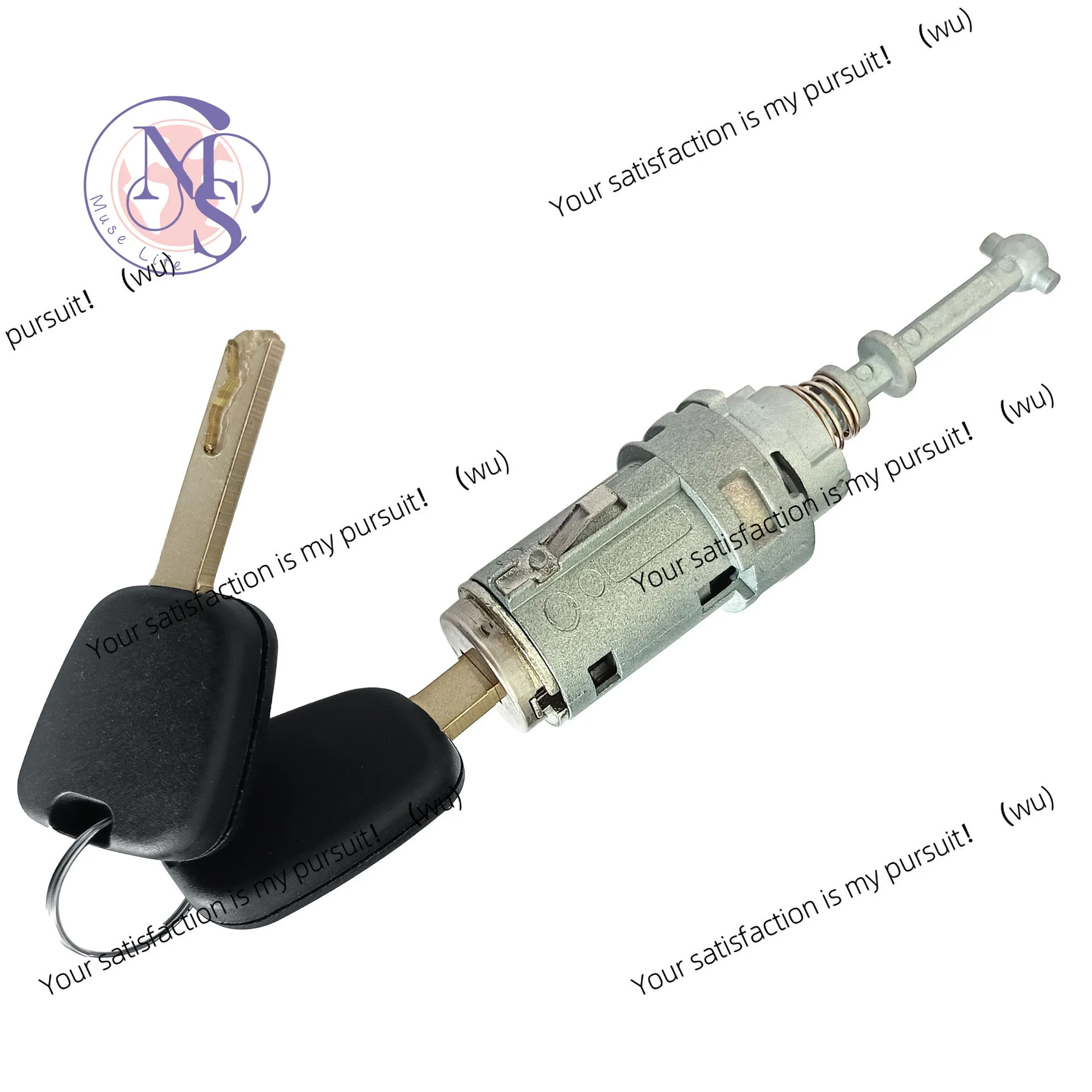 Compatible with Citroën C2 and C3 door lock cylinders, Triumphal Arc de Triomphe lock cylinders, 2 key auto parts OE:9170T9