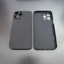 for iPhone 16/15/14/13 Pro Max case Pure Carbon Fiber Fine hole camera Thin Aramid fiber phone Cover for iPhone 15 pro 13mini