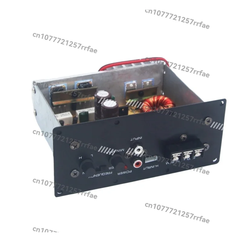Car audio modification 12V high-power single-circuit car subwoofer amplifier subwoofer subwoofer full frequency
