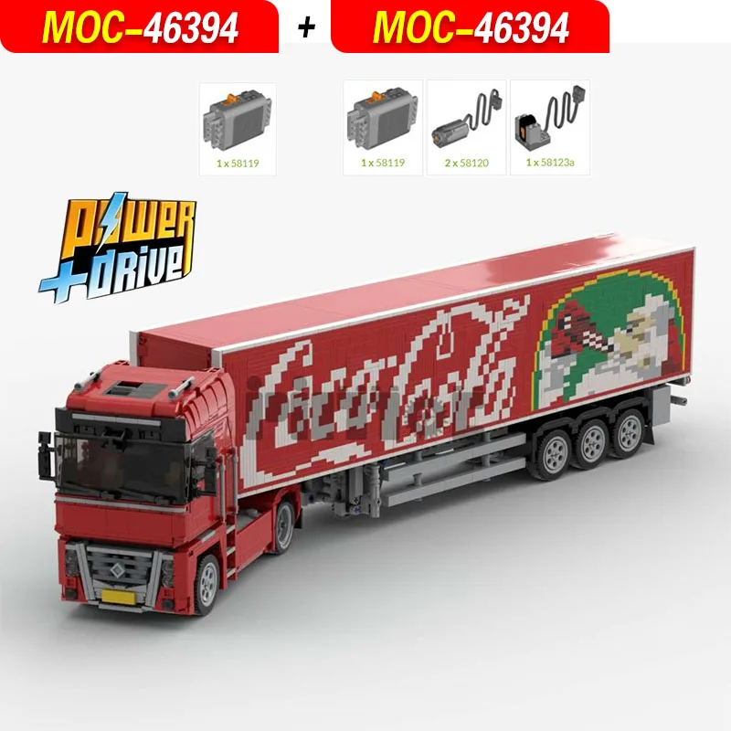 moc-44685-e-moc-46394remote-control-semi-rimorchio-camion-building-block-model-kit-ingegneria-meccanica-giocattoli-di-costruzione-generale