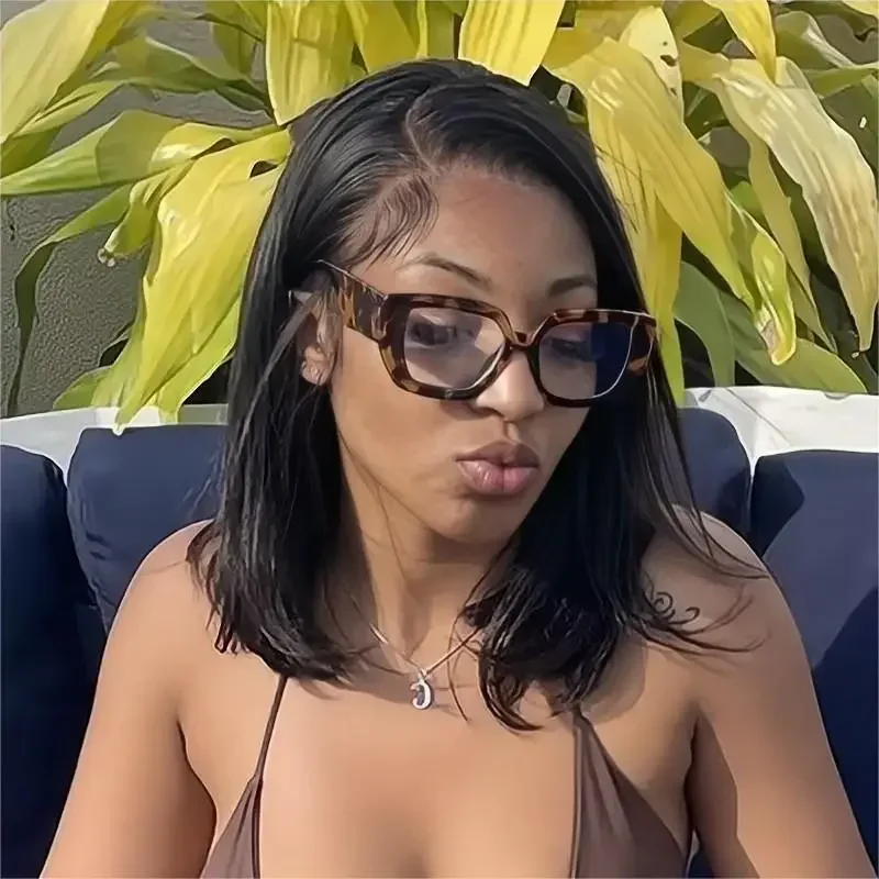 New Clear Thick Frame Eyewear Anti Blue Light Blocking Glasses Square Optical Eyeglasses Unisex Gafas Lectura Очки Gafas De Sol