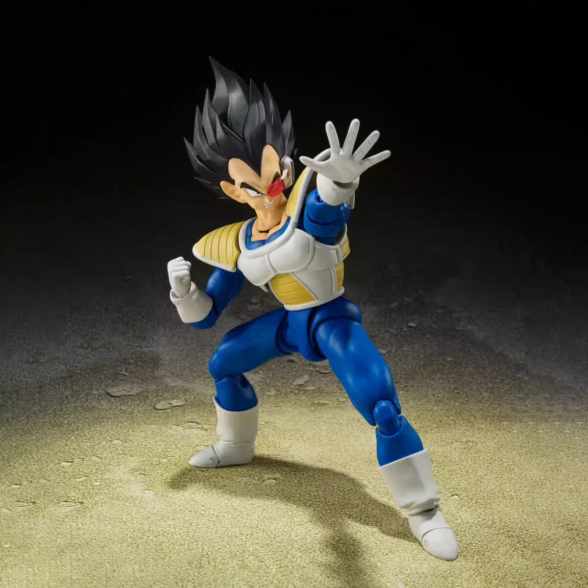 Original BANDAI S.H.Figuarts Dragon Ball Z Vegeta 24000 POWER LEVEL Anime Figure Toys PVC Model Collector Action Figurine Gift