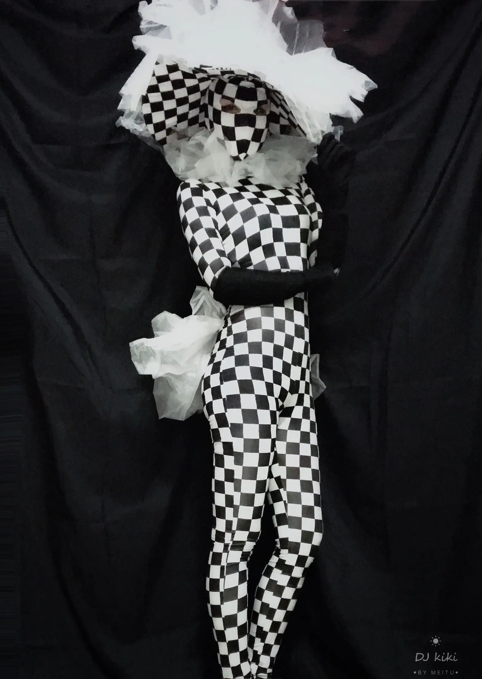 ชุดแสดง Loween DS สำหรับงานเลี้ยงฉลองวันเอพริลฟูลส์ ชุดนักร้องหญิง ดีเจ ชุดตัวตลก ชุดเวที ชุดแสดงในบาร์