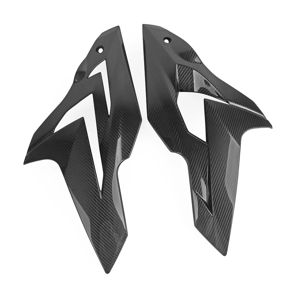 Carbon Fiber Motorcycle Side Mid Radiator Panel Fairing Cowl Fairing For BMW S1000R 2014 2015 2016