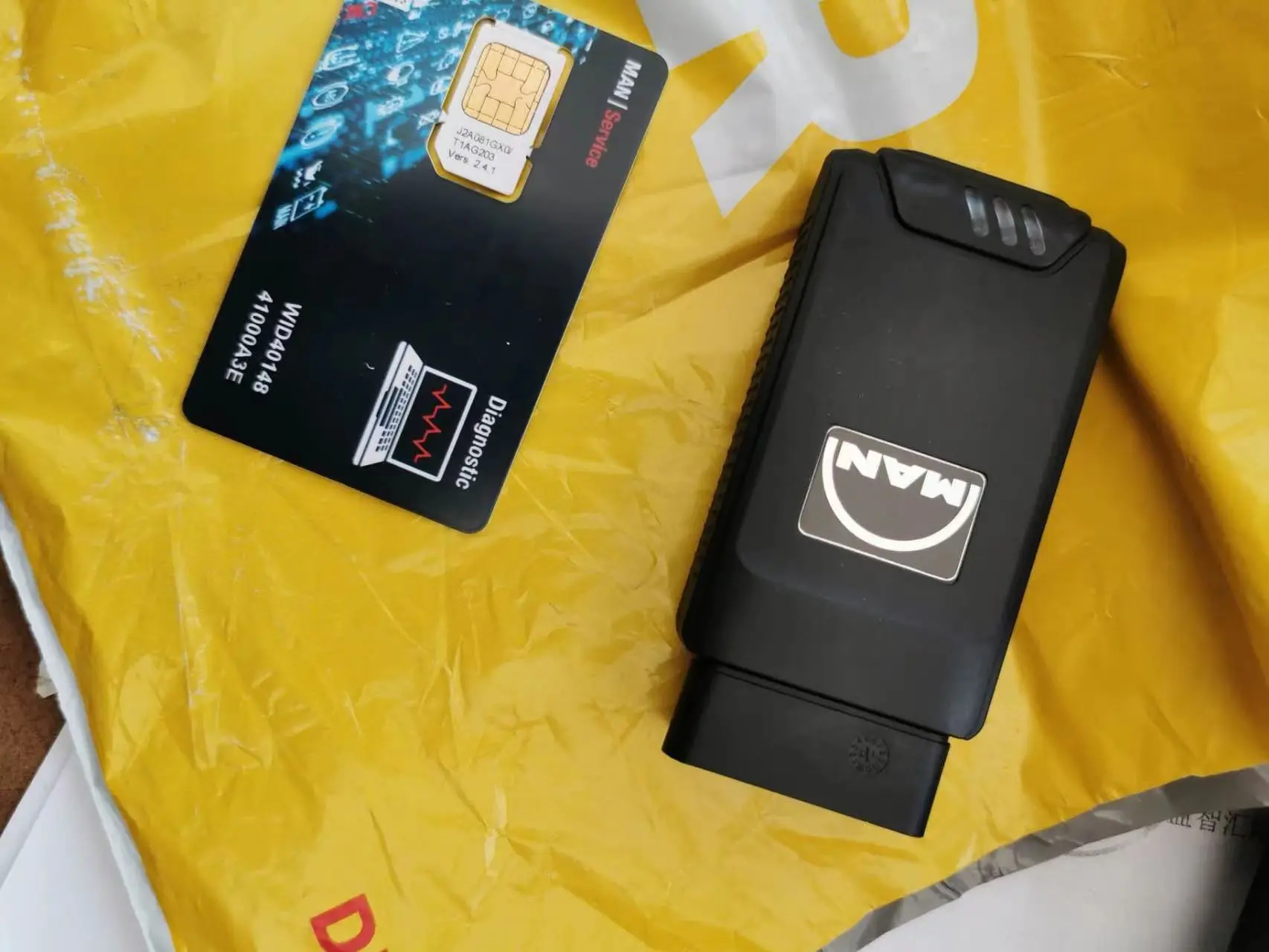 Original Man Cat T427 T400 (MAN CATS 3) Professional Diagnostic & Programming Device With Smart Card