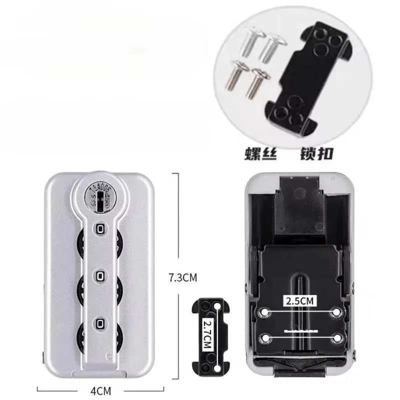 For TSA006 Combination Luggage Lock, Replacement TSA Password Lock Compatible with RIMOWA Rolling Suitcase