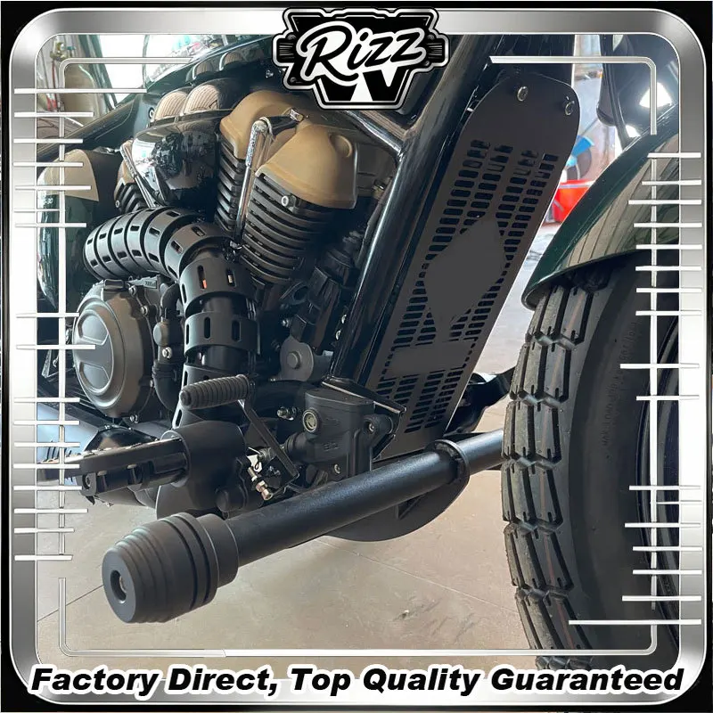 Motorcycle Bumper Crash bar MOTOR Protection Protective device Heavy Duty Accessories Fit For Benda Napoleon Bob 250 Napoleonbob