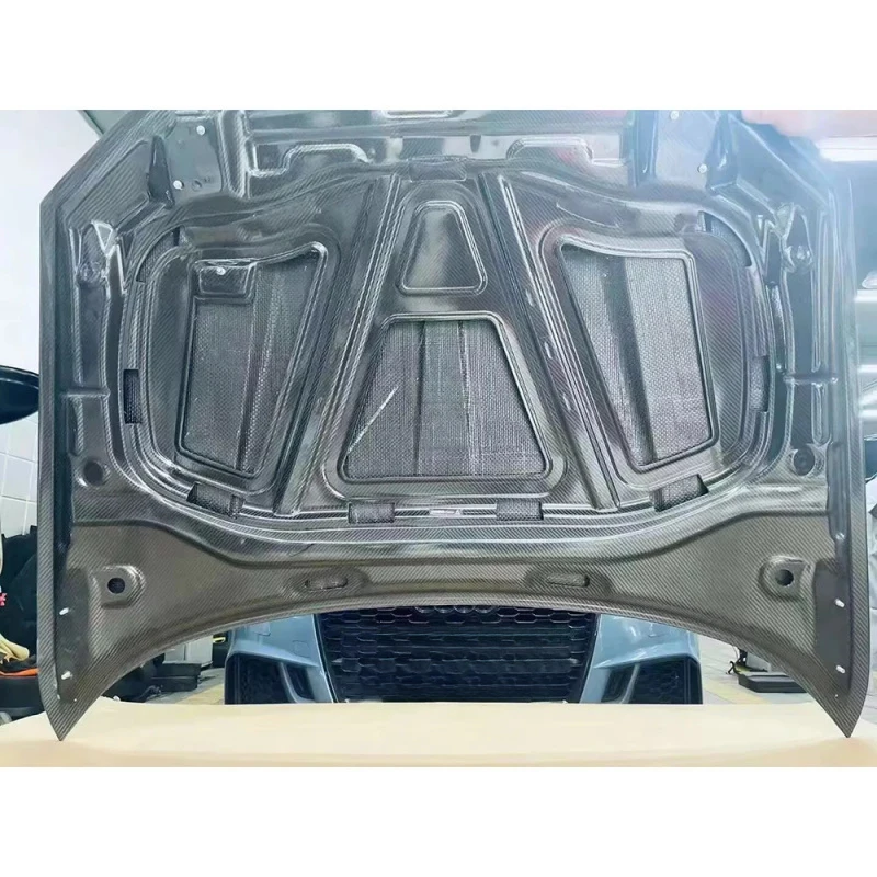 

OEM/ODM High Quality Dry Carbon Fiber Engine Hood Cover New Condition for A3 S3 2017-2019 Car Bonnet Hood
