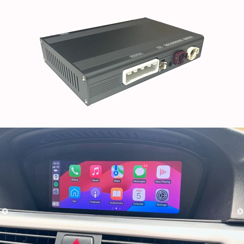 Wireless Apple CarPlay Android Auto CCC For BMW 1 2 3 4 5 6 Series X1 X3 X4 X5 X6 MINI M3 M4 M5 Z4 MirrorLink AirPlay Navigation