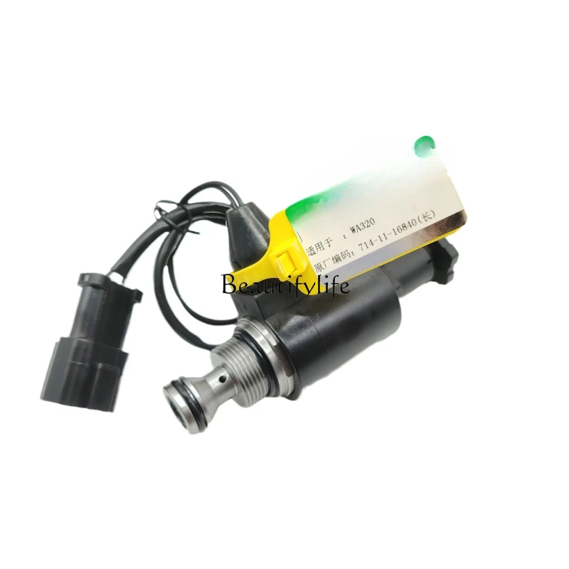 

*Solenoid valve wa320 mechanical excavator parts main pump loader hydraulic engineering