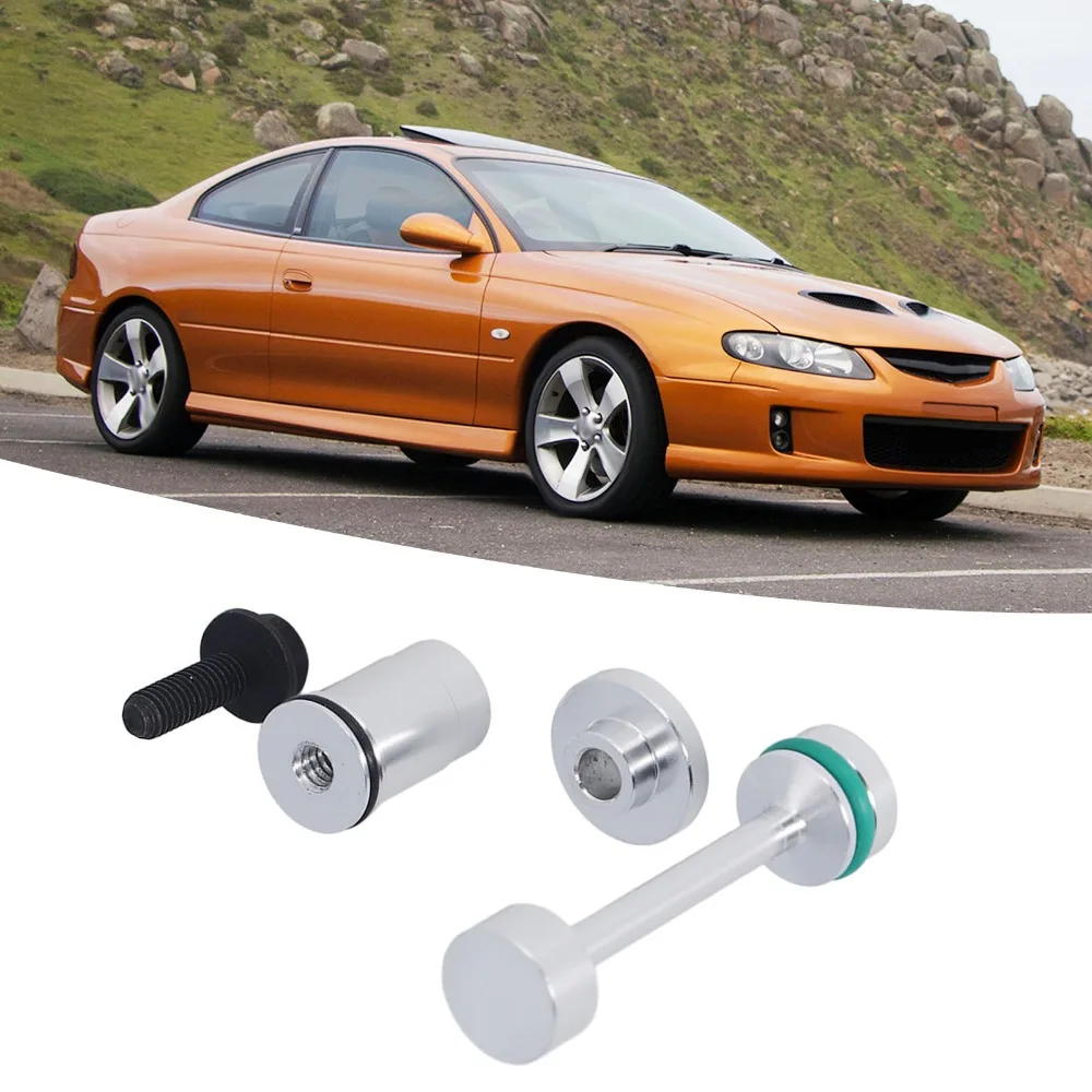 Aluminum Oil Diverter Barbell By Pass Pickup Tube Hold Down Gallery Plug Set for LS Engines 4.8L 5.3L 6.0L 6.2L