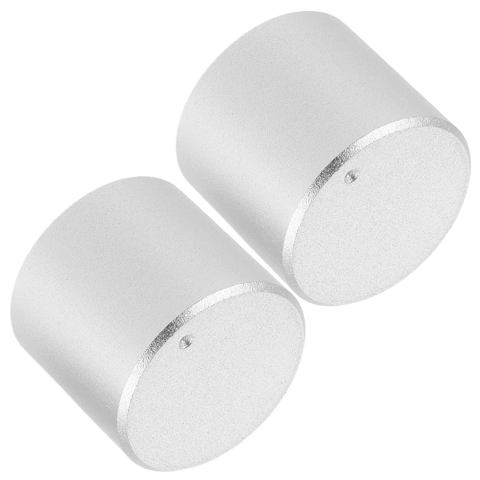 

2 Pcs Guitar Potentiometer Knob Durable Accessories Aluminum Dome Knobs Bass Tone Control Pure Alloy Aluminium for