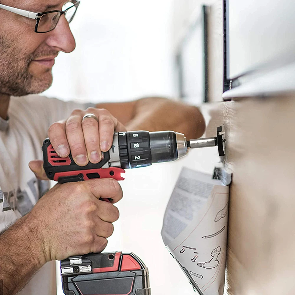 16 قطعة 15 مللي متر-35 مللي متر فورستنر كربيد مملة لقمة ثقب النجارة الذاتي توسيط هول المنشار قاطع خشب طقم أدوات #3