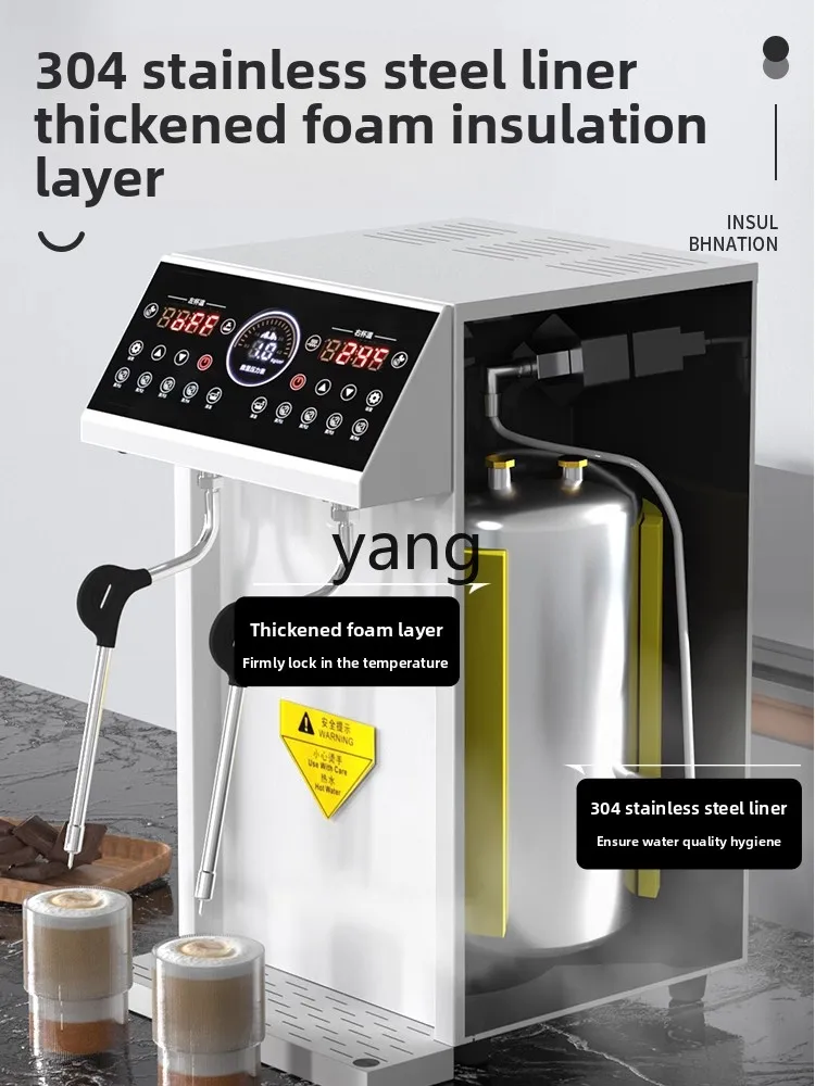 CX  steam engine commercial milk foam machine multi-function automatic coffee milk tea shop special hot water