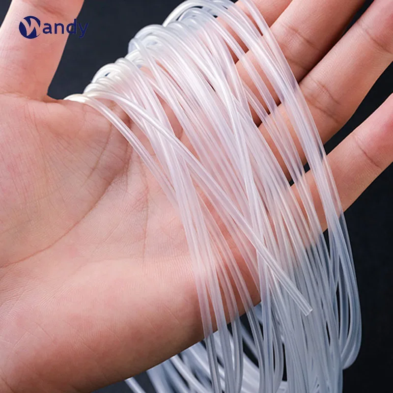 10Meters Hose Pipe Silicone Tube Hose Transparent Tasteless High Temperature Resistant Water Dispenser Medical Food Grade