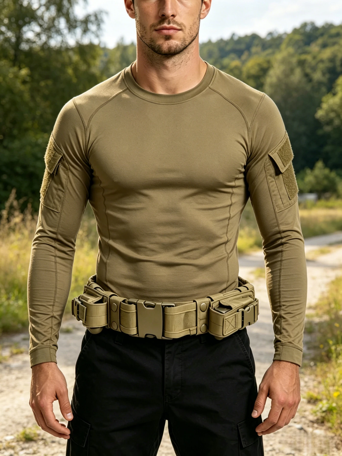 Outdoor Tactical Belt Men Mili - Battle Rope Heavy 评论和价格