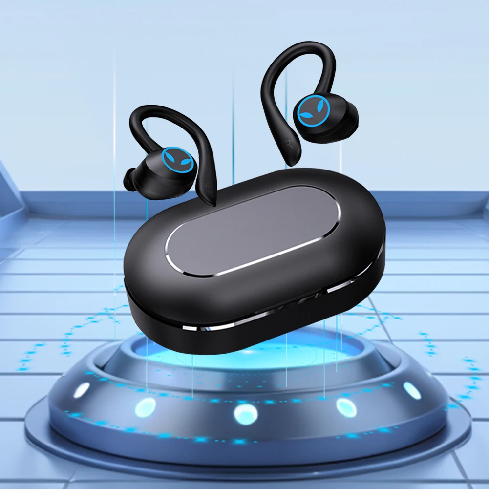 Wireless Headphone Bluetooth-Compatible 5.1 Waterproof Sports Earphone Sport Game Headset for iPhone Samsung Xiaomi Smart Phone