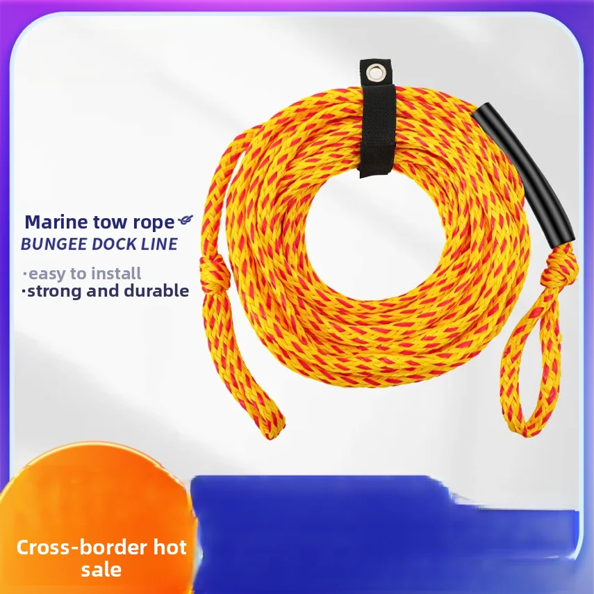 

6k60ft Tow Rope For Motorboat, Kayak Inflatable Float Tow Rope, Speedboat Water Sports Accessories