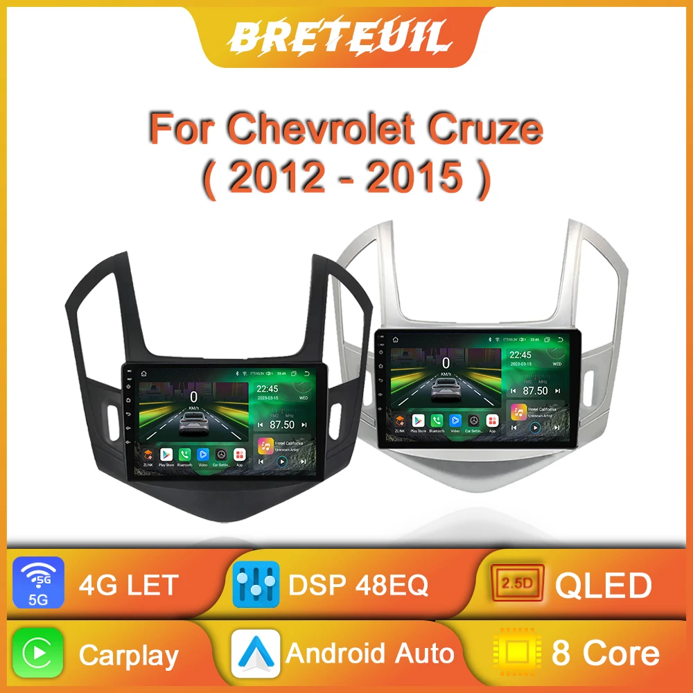 

Автомагнитола на Android для Chevrolet Cruze 2012, 2013, 2014, 2015, мультимедийный видеоплеер с GPS-навигацией и сенсорным экраном, автостерео