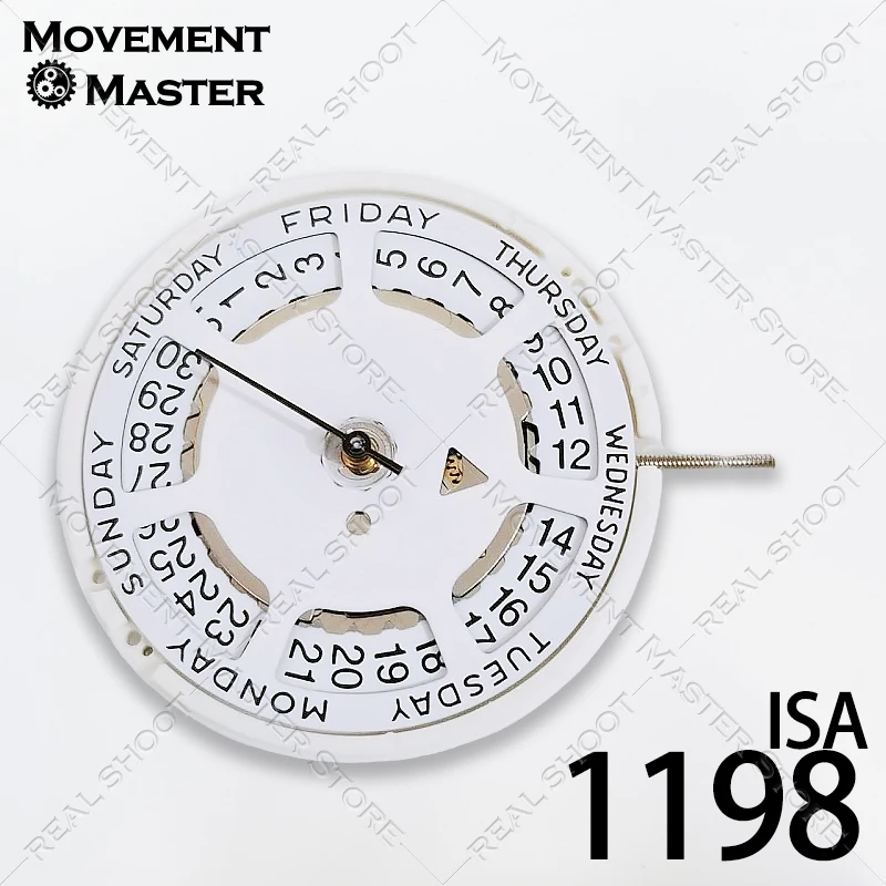 1198 Quartz Watch movement With 927 Battery for Swiss ISA 1198 Quartz Watch Movement Replacement Watch Movemen Spare Parts