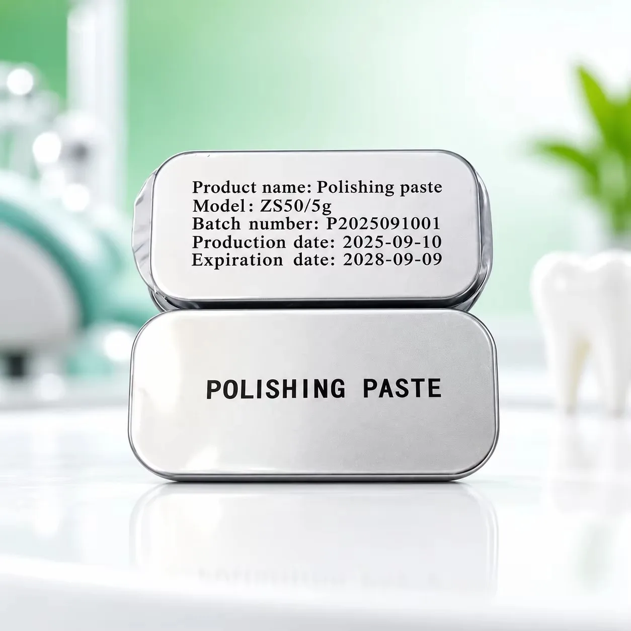 High-Gloss Diamond Zirconia Polish Paste for Ceramic Restorations 5g/10g Clinic Pack Dental Crown Veneer Lab Supplies
