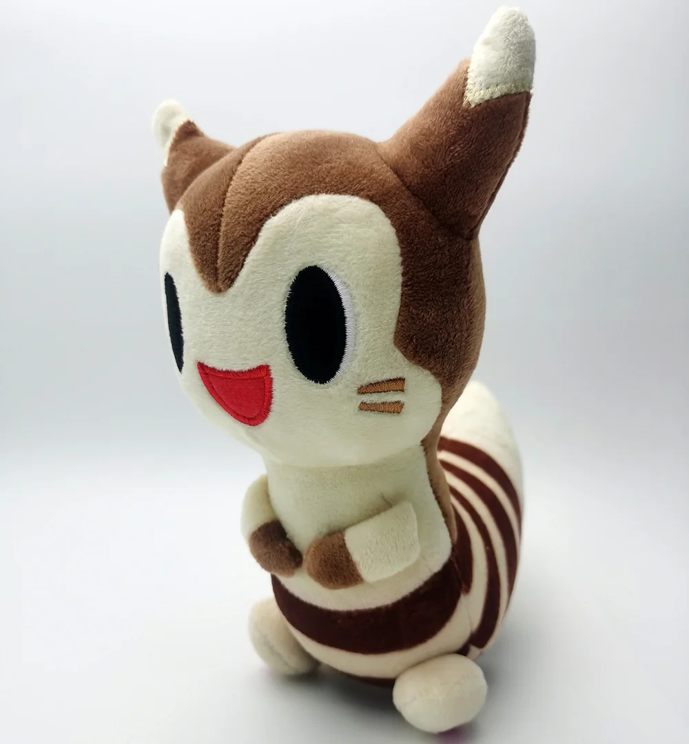 Pokemon LEGENDS Z-A Furret Mouse 9 inches Plush Toy , Scarlet Violet Character Teddy Doll , Sword and Shield Stuffed Animal