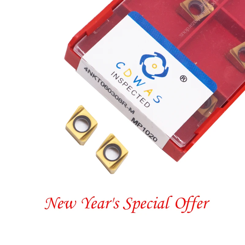 

High quality 4NKT060308R 1020 1025 1030 Fast Forward Insert Carbide Plates Roughing Cnc 4NKT060308 Square Shoulder Milling Tools