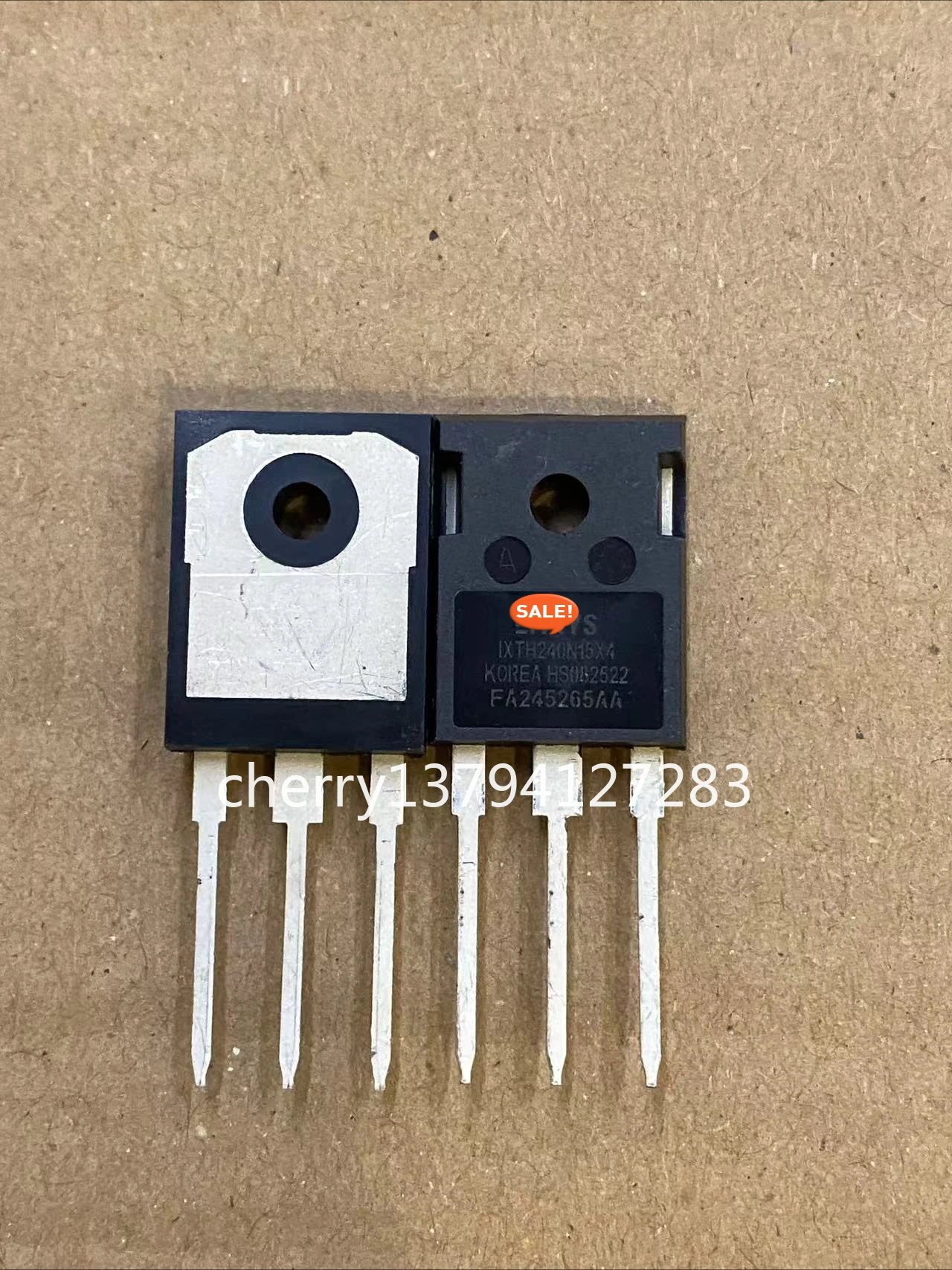 

2piece IXTH34N65X2 IXTH240N15X4 TO-247 new in stock