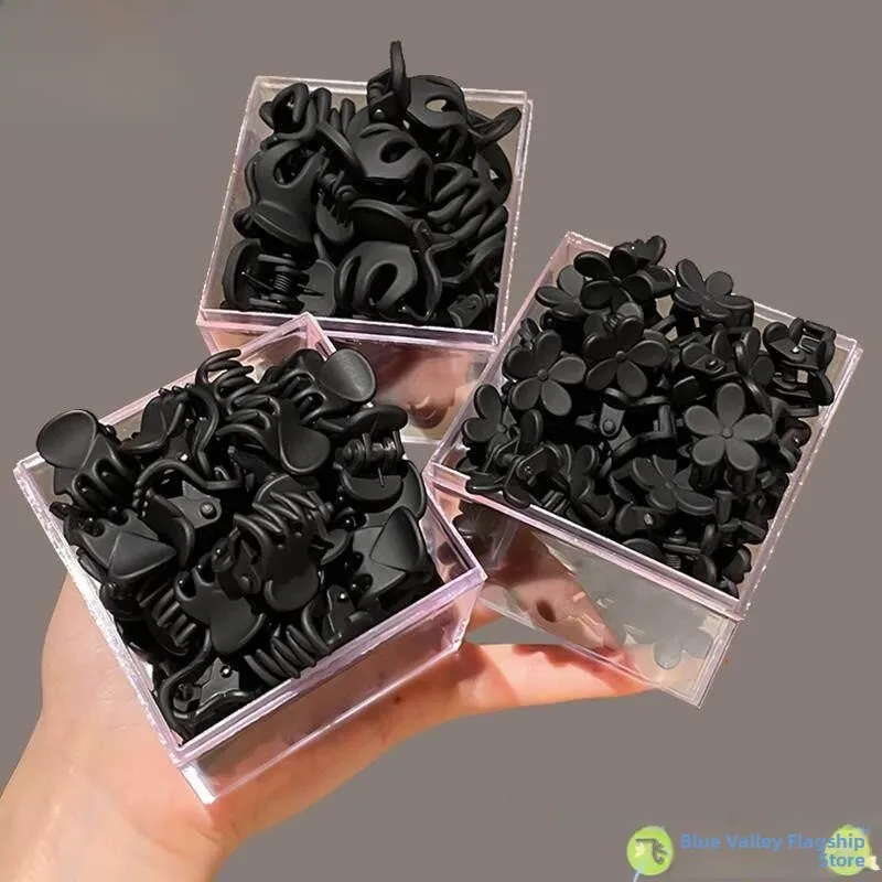 

Черная заколка для волос «Принцесса», маленький держатель для заколок, украшение для челки, модные аксессуары для волос для женщин