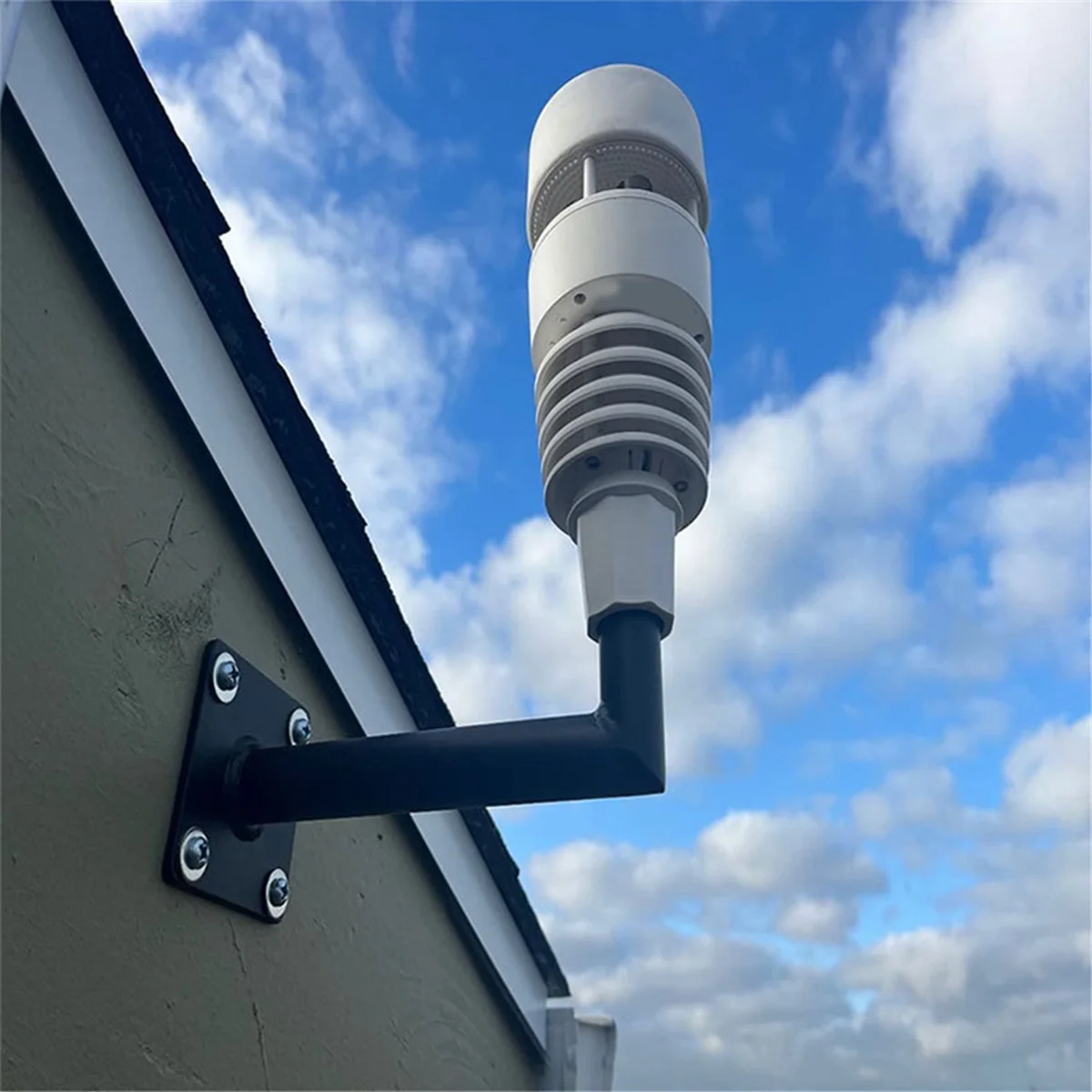 AB01 Weathervane Roof Holder Metal Flagpole for Wall Roof Heavy Duty Wind Spinner Poles Antenna Brackets for Home Garden Yard