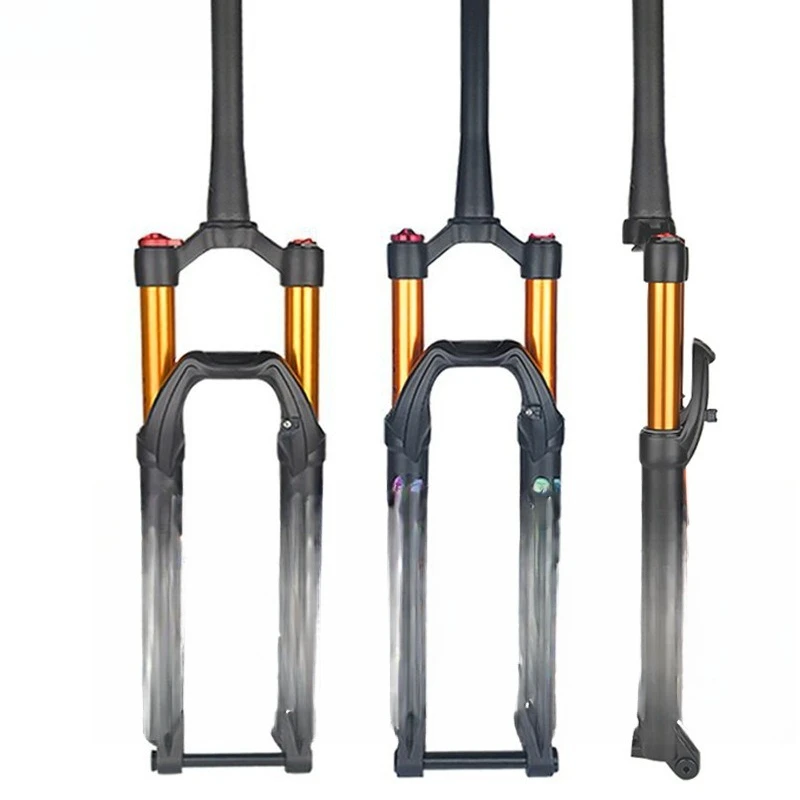 

Mountain bike bicycle front fork, barrel shaft air fork, shock-absorbing front fork
