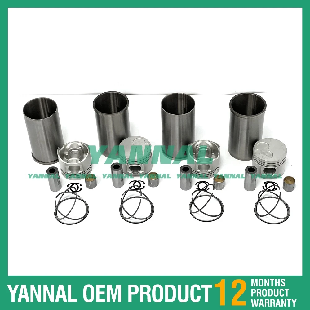 토요타 굴삭기 엔진 부품용 1KZ 실린더 라이너 키트