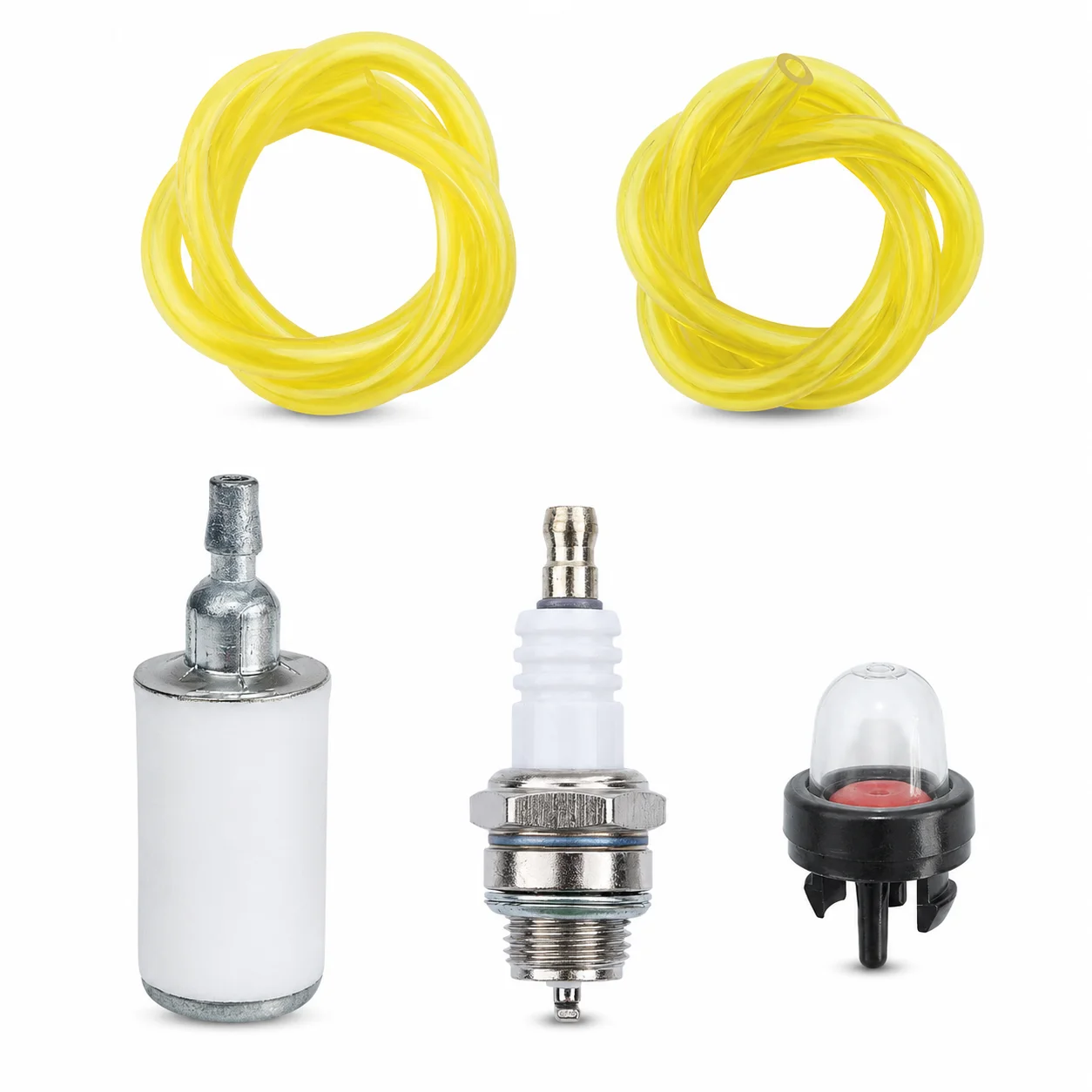 Fuel Line Tune Up Kit Spark Plug Primer Bulb Fuel Filter For Husqvarna 2235 236 240 340 345 350 353 440 445 450 460 123L Parts