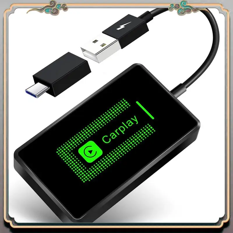 

Прочный беспроводной адаптер Carplay для устройства, адаптер для Iphone, заводской проводный в беспроводной адаптер Carplay Plug&Play