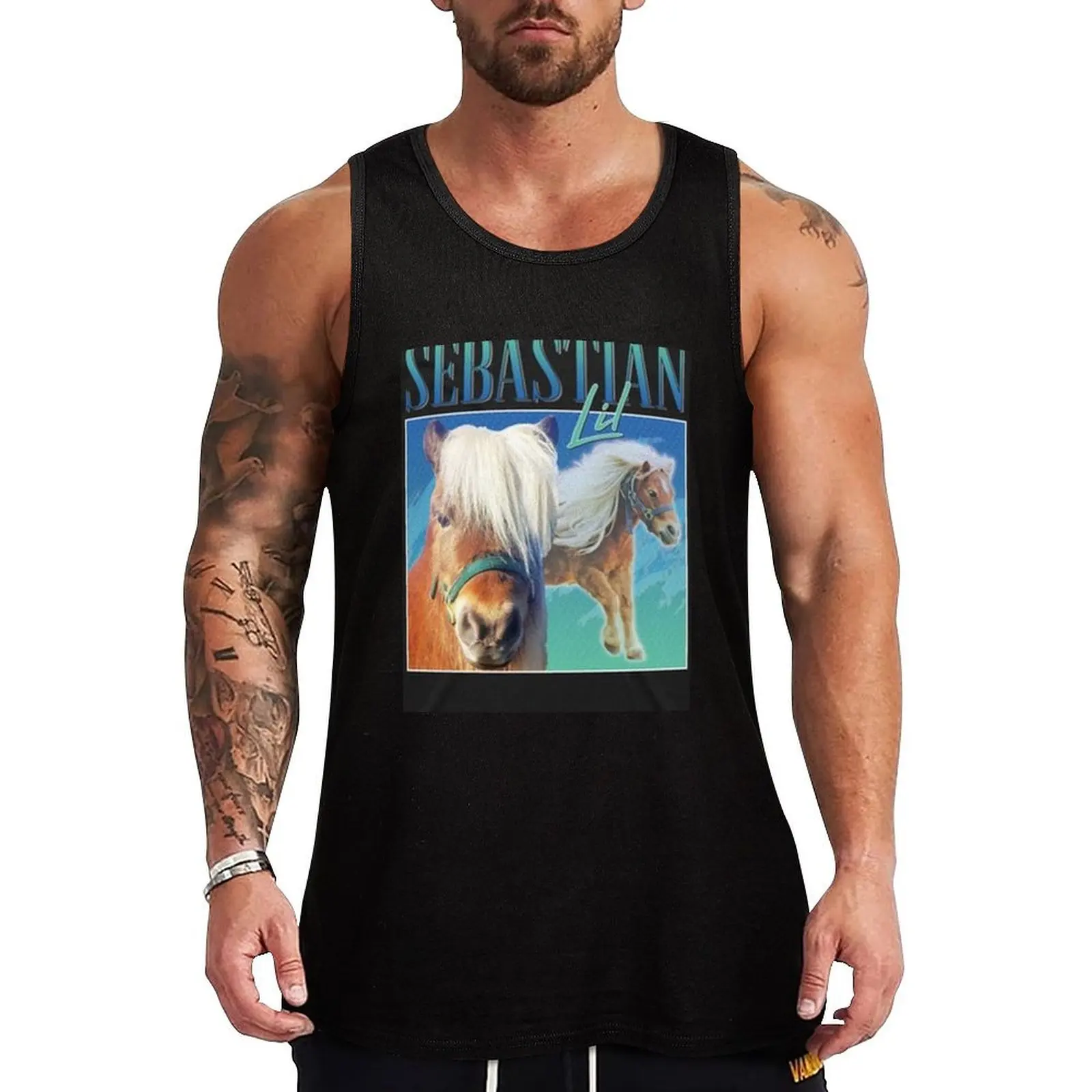 lil Sebastian Tank Top Lounge Tank Top Casual Sleeveless Loose Relaxed Top