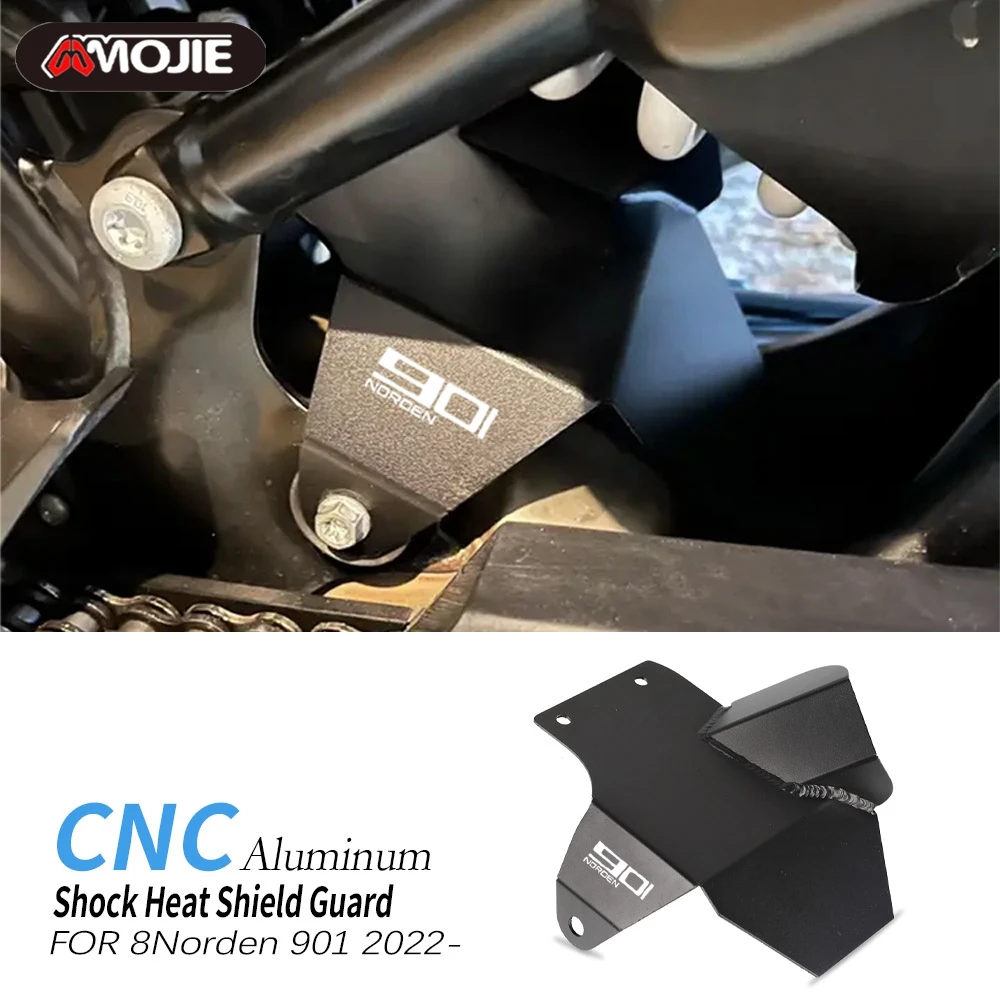 

For Husqvarna Norden 901 Expedition 2022-2024 2025 2026 Motorcycle Accessories Shock Heat Shield Guard Cover Protector Norden901