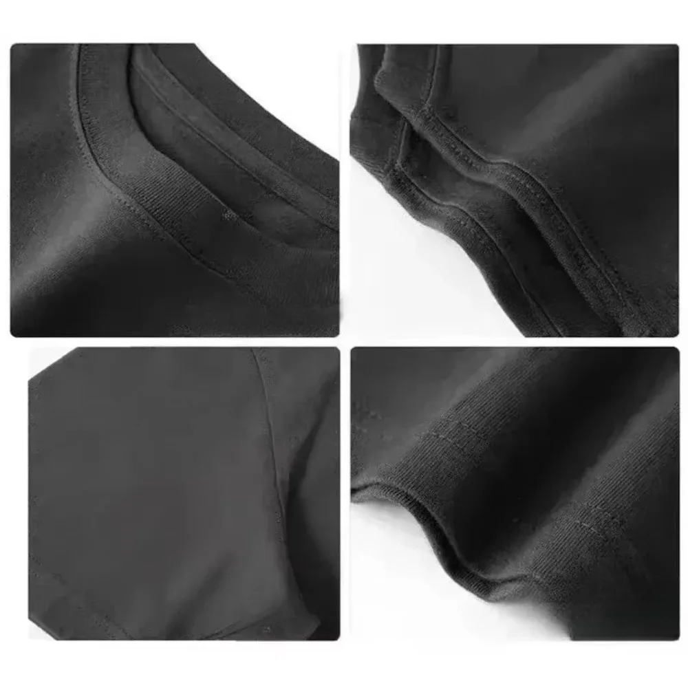 2025 الخريف قصة لعبة البيتزا كوكب الغريبة نمط القطن عادية فضفاض زوجين الرجال والنساء تي شيرت كامل