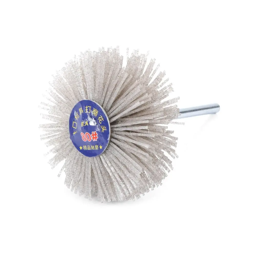 

Wood Furniture Drill Grind Buff Flower Head Abrasive Wire Grinding Deburring Grinder Nylon Wheel Brush
