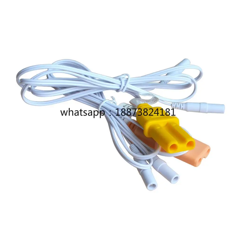 Cable Snap Electrode Lead Wire Connect With Trainer And Training Patches First Aid Teaching Supplies fast