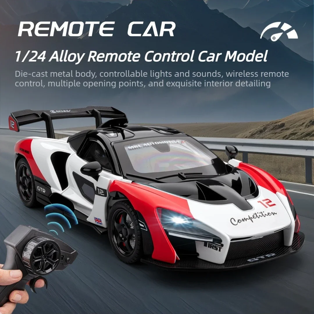 1-24-senna-track-edition-alloy-car-model-with-sound-and-light-pull-back-toy-diecast-alloy-car-model-collectible-gift