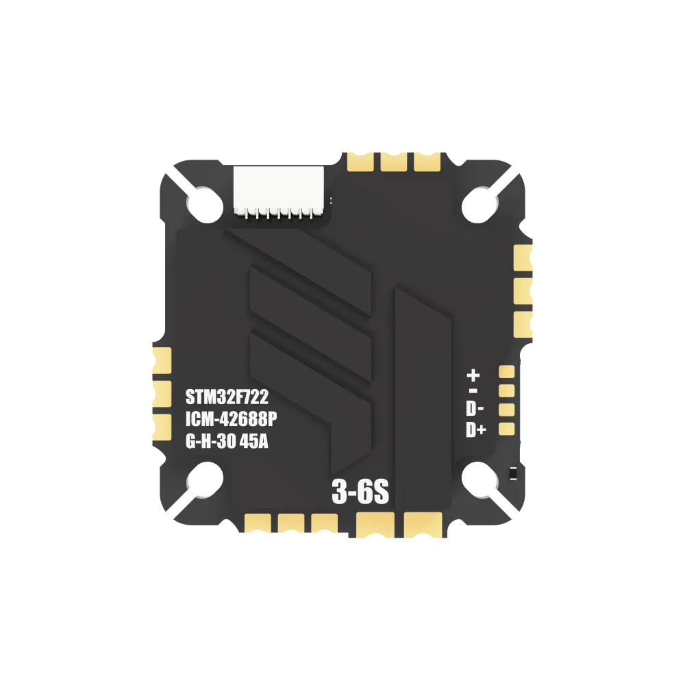 VWING F722 AIO Flight Controller Built-in 45A ESC All In One FC For 3.5 Inch Cinewhoop FPV Drone
