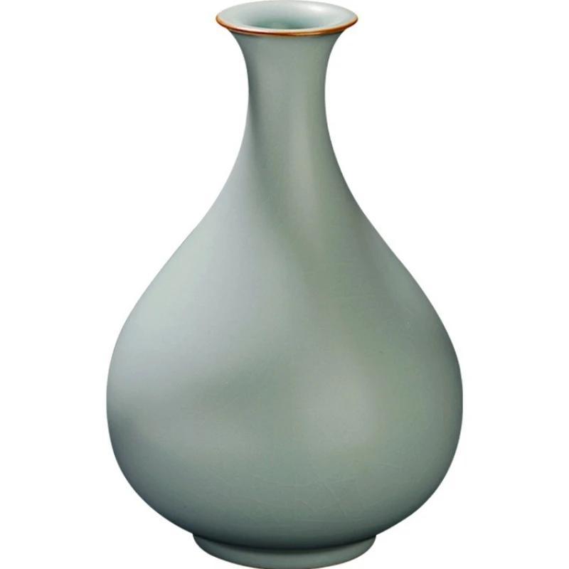 

Jingdezhen ceramic vase ornaments, living room flower arrangements, light luxury antique porcelain, gift box celadon