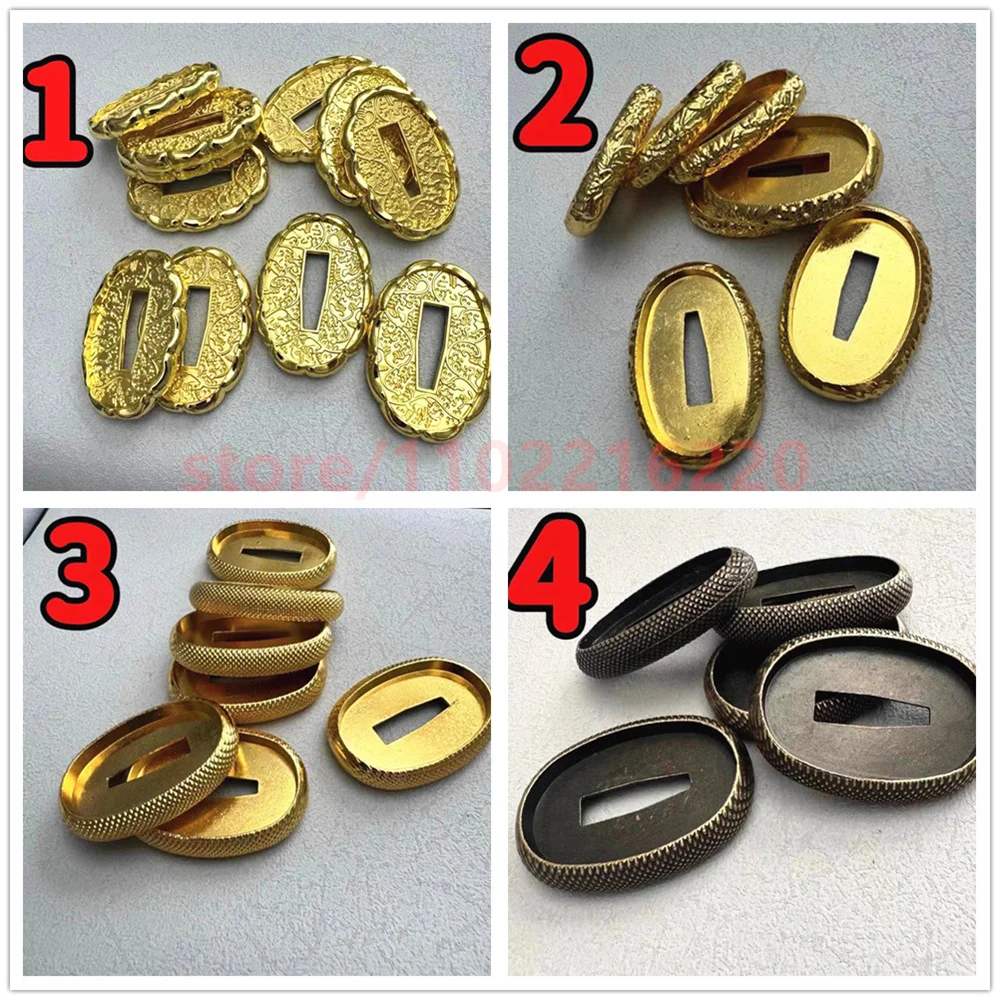 Good Quality Alloy Unique Tsuba Handguard Guard For Japanese Japan Samurai Katana Sword Fittings Accessory Parts Nice