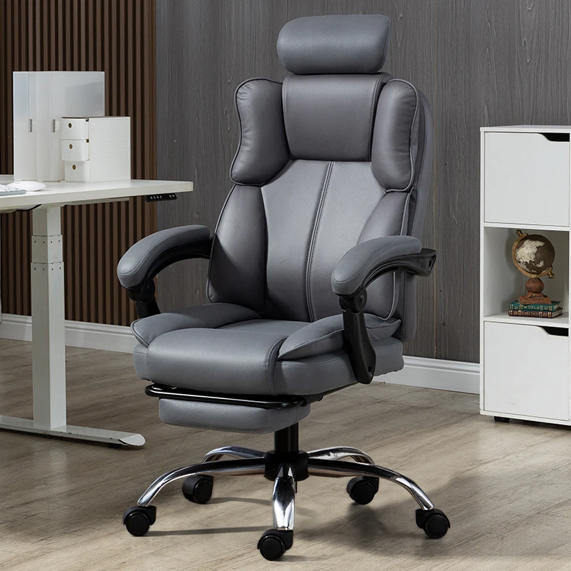 

Comfortable Luxury Office Chair Armchair High Back Rolling Desk Office Chair Ergonomic Recliner Silla Ergonomica Salon Furniture
