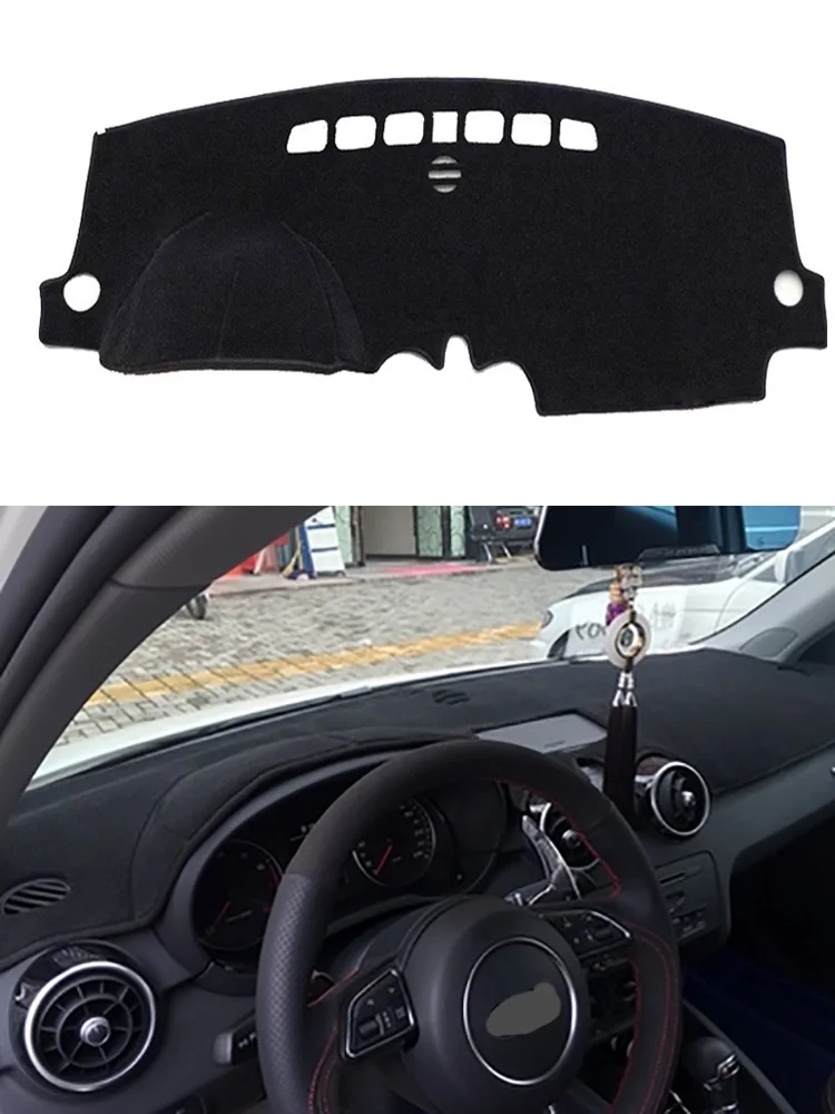 For Audi A1 2008-2018 Dash Mat Dashmat Dashboard Cover Instrument Panel Sunscreen Pad Ornaments
