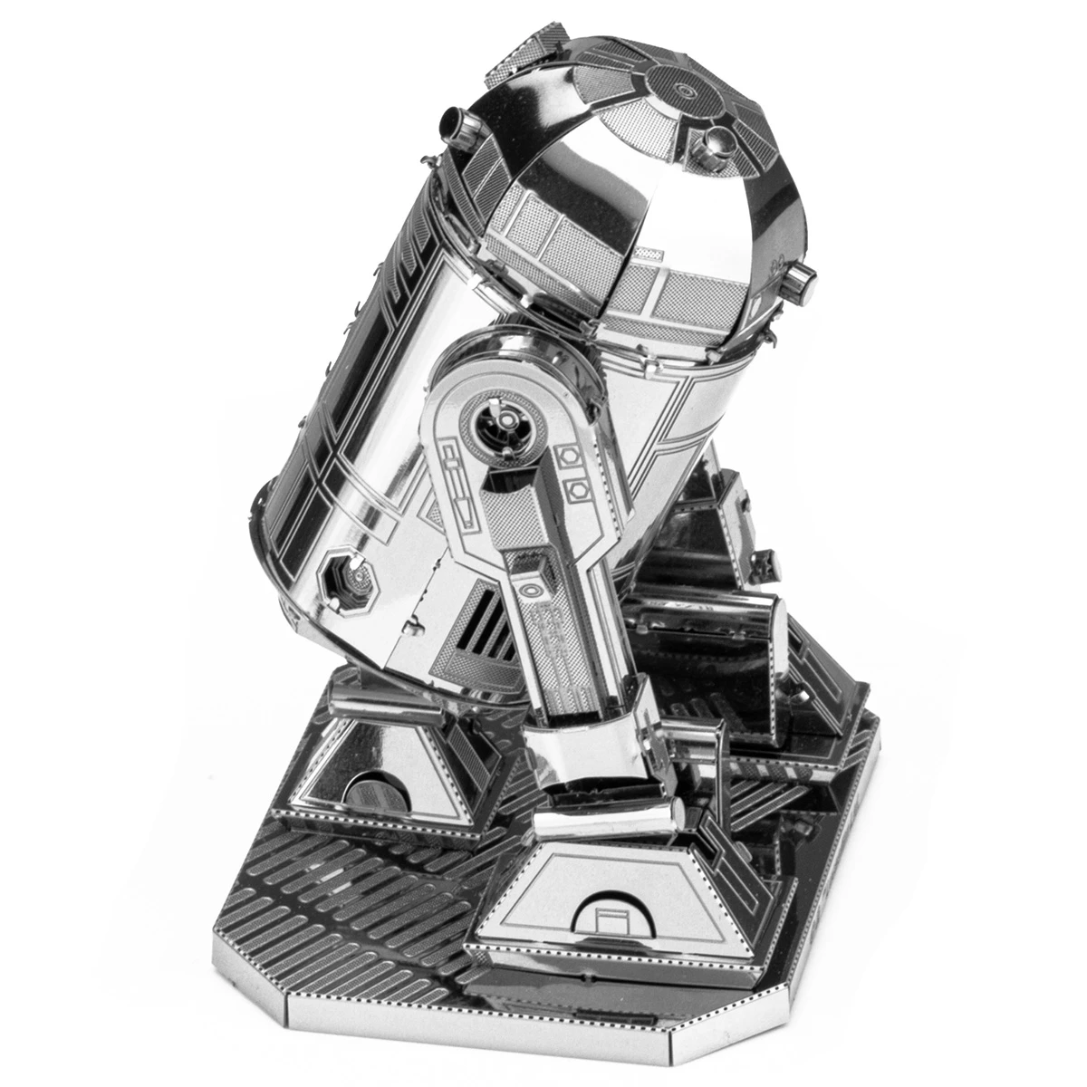 Rompecabezas de Metal 3D para adolescentes y hombres, bloques de construcción, Robot R2D2, juguetes para pasatiempos, regalos geniales