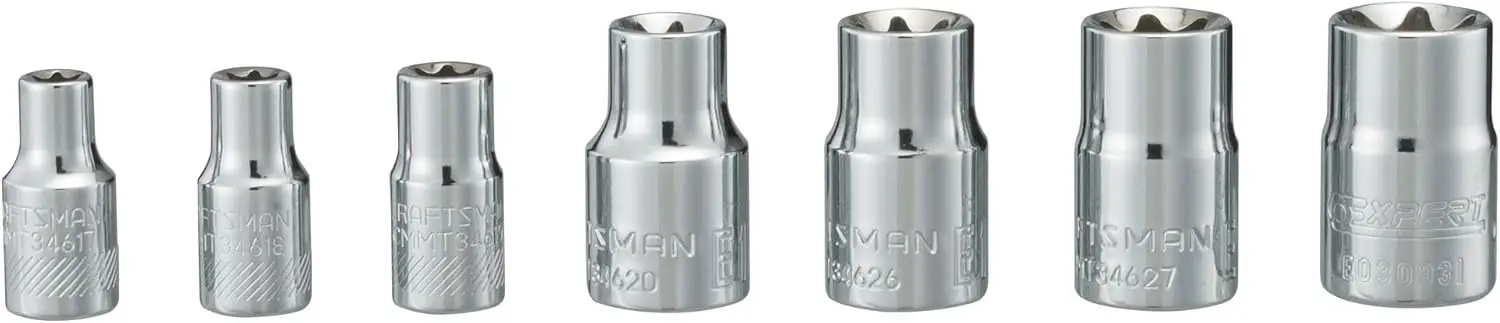 

Набор головок, внешний Torx, привод 1/4 и 3/8 дюйма, 7 предметов (CMMT34570)