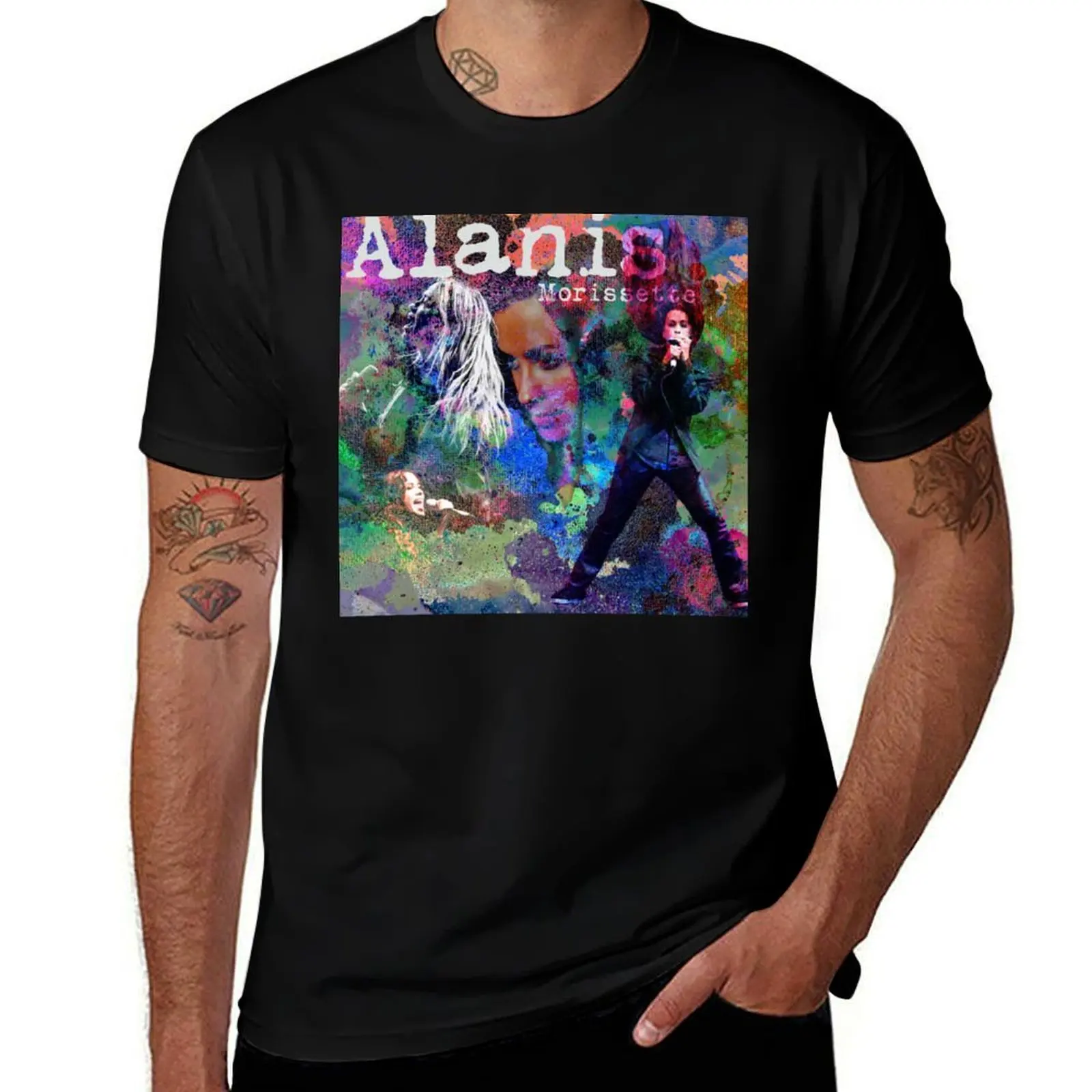 Alanis morissette grunging T-Shirt Work Utility Casual Tee Shirt T-Shirt